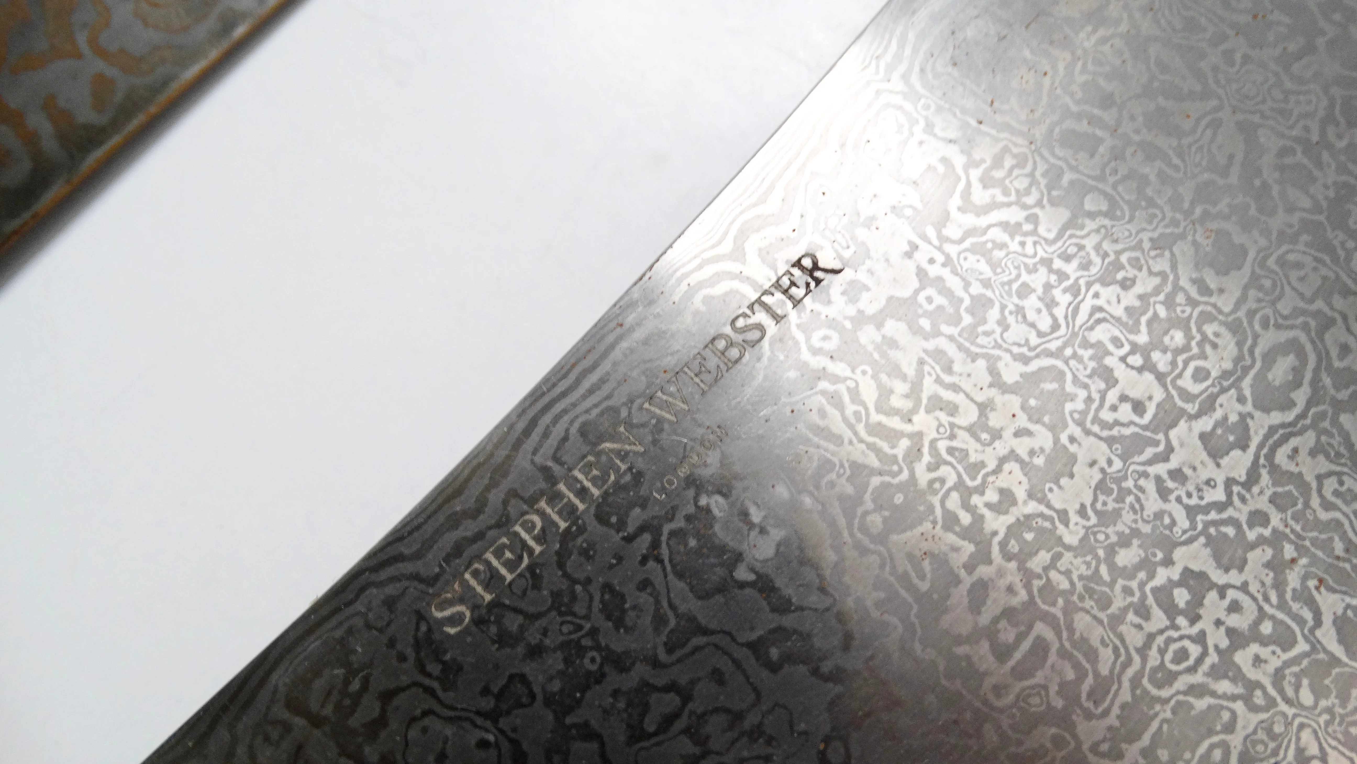 Stephen Webster Beasts Chef's Knives With Bronze Handles & Damascus Steel Blades
