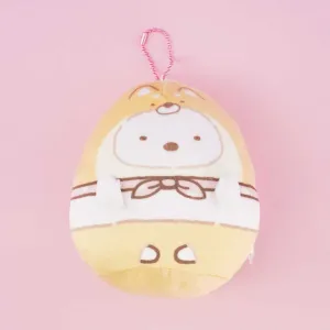 Sumikko Gurashi Mochimochi Dog Plushie Charm - Shirokuma
