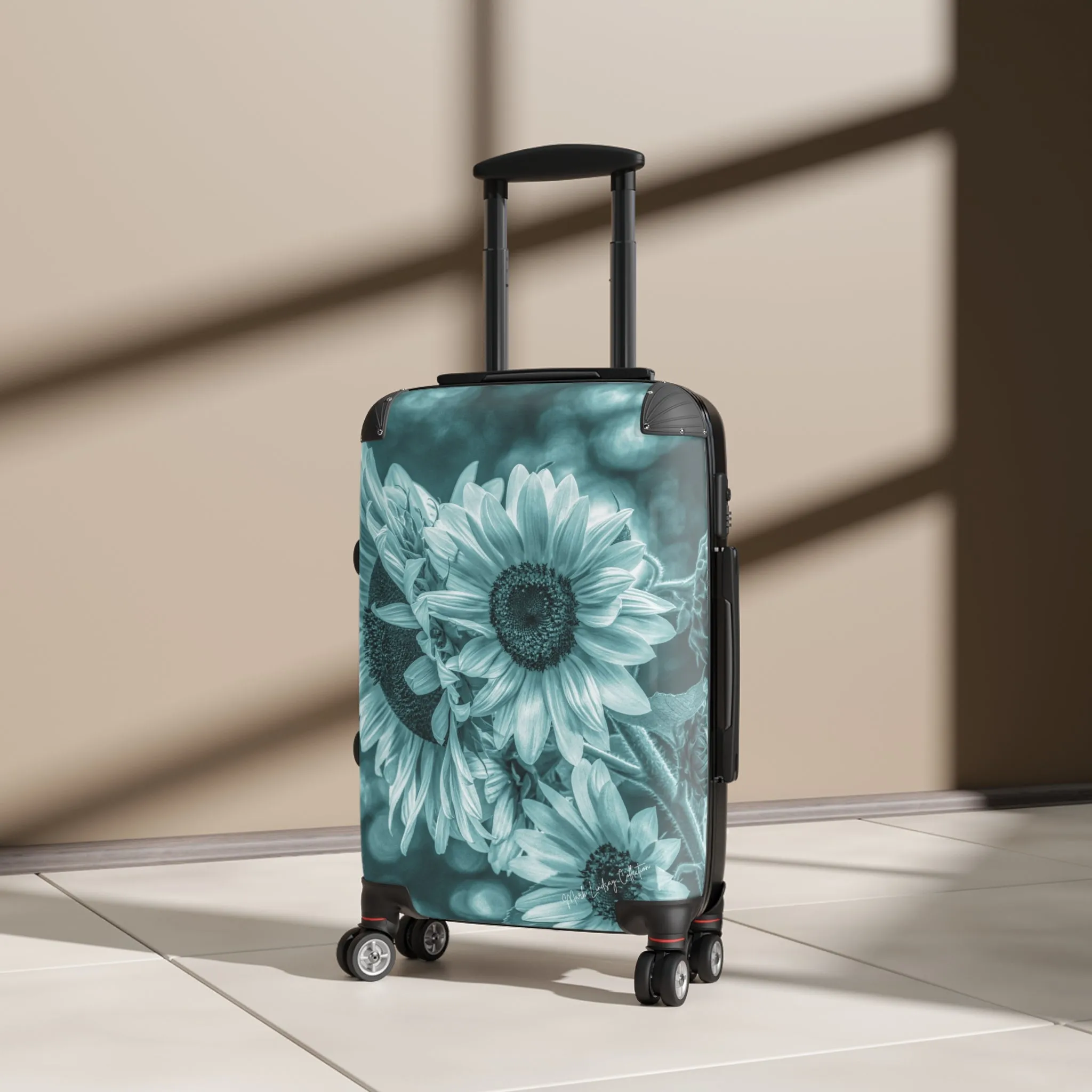 Sunflower Dreamy Tundra Custom Art Luggage