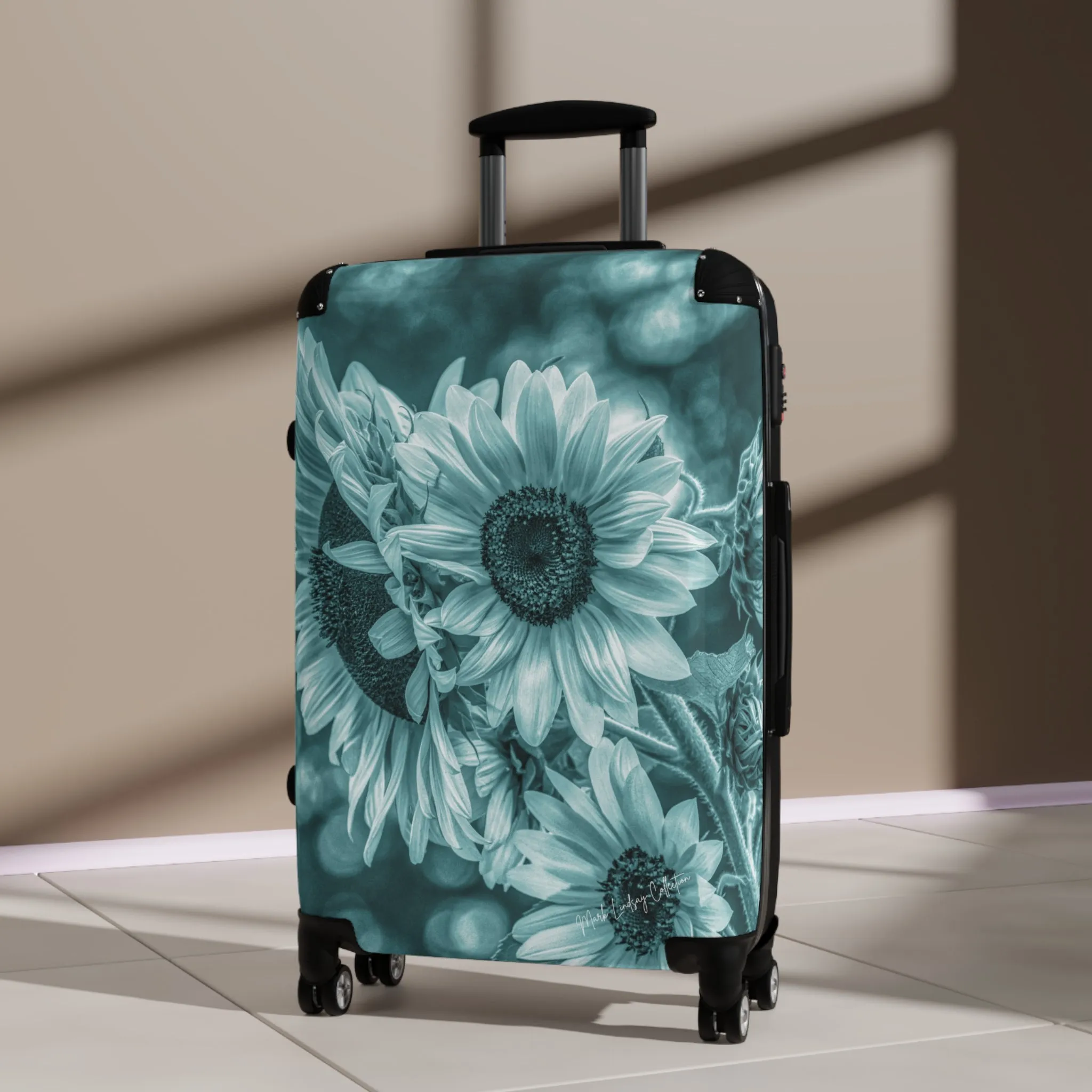 Sunflower Dreamy Tundra Custom Art Luggage