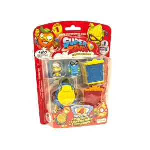 SUPERZINGS SERIES 1 HIDEOUT 4 PACK ASSORTED STYLES