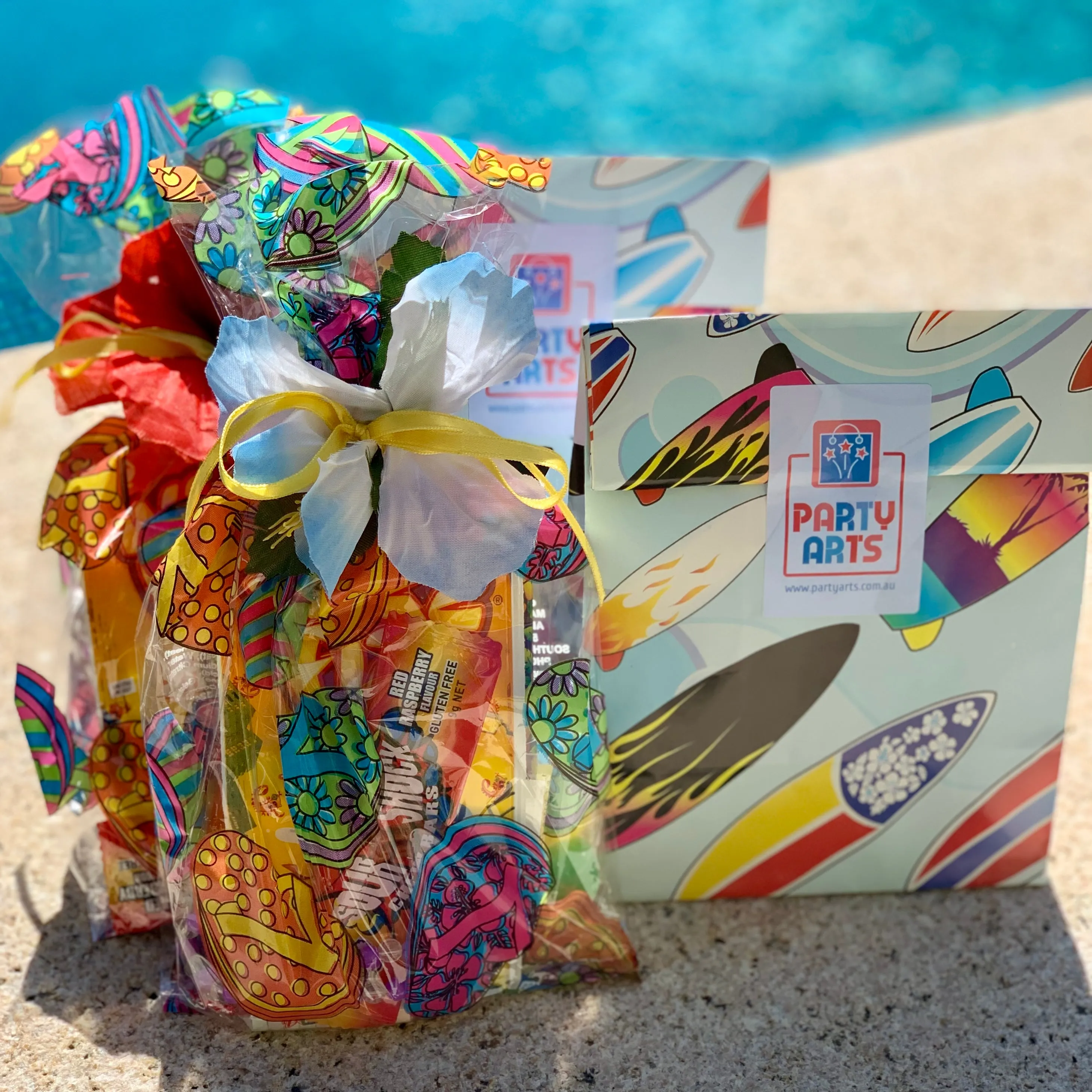 Surfer Beach Girl Lolly Bag