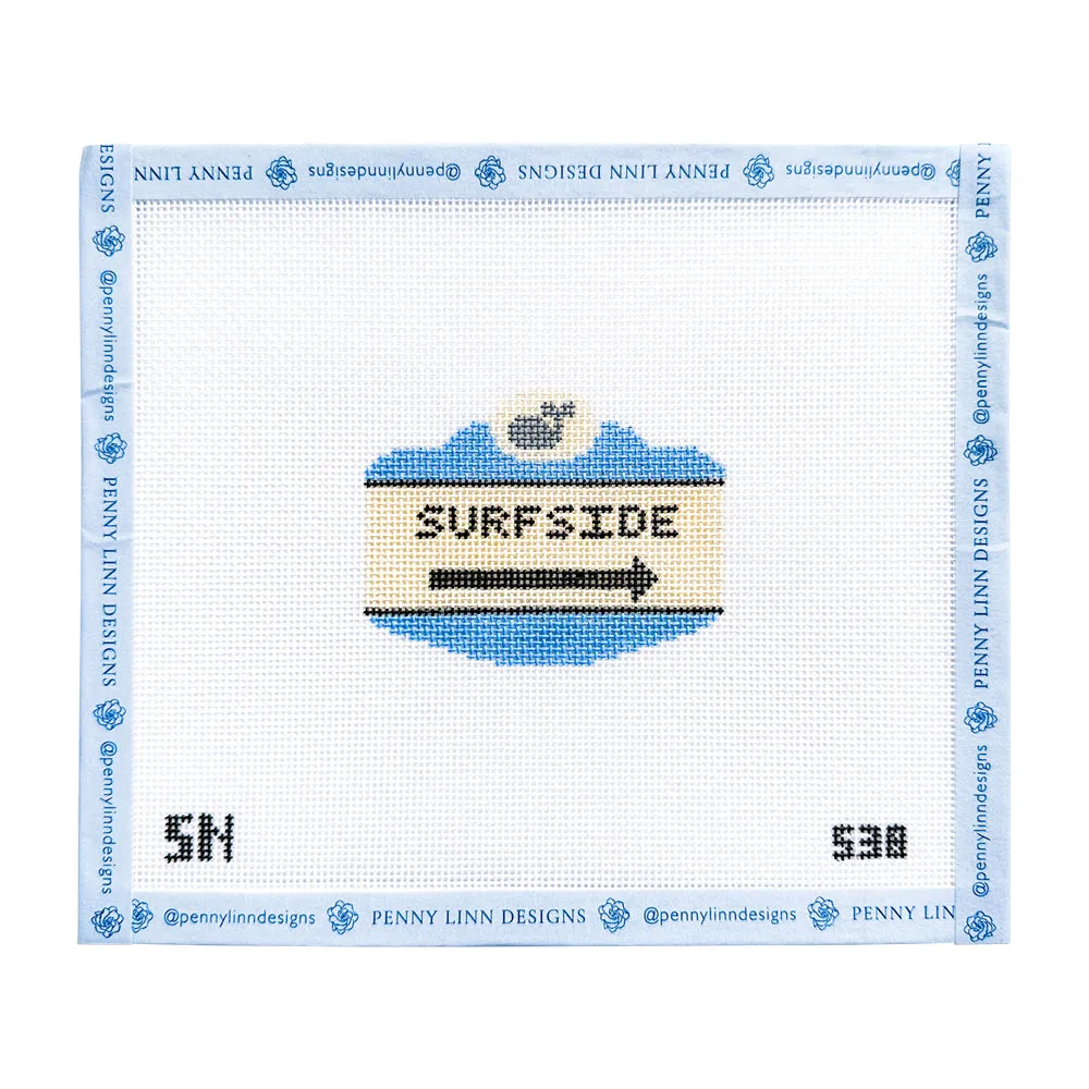 Surfside Sign Ornament