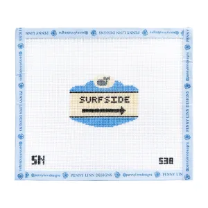 Surfside Sign Ornament