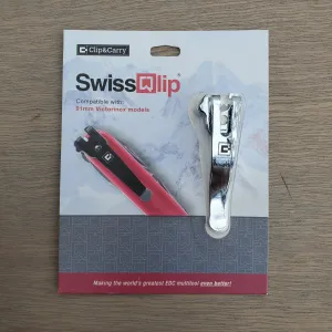 SwissQlip - Clip for Swiss Army Knives - Chrome