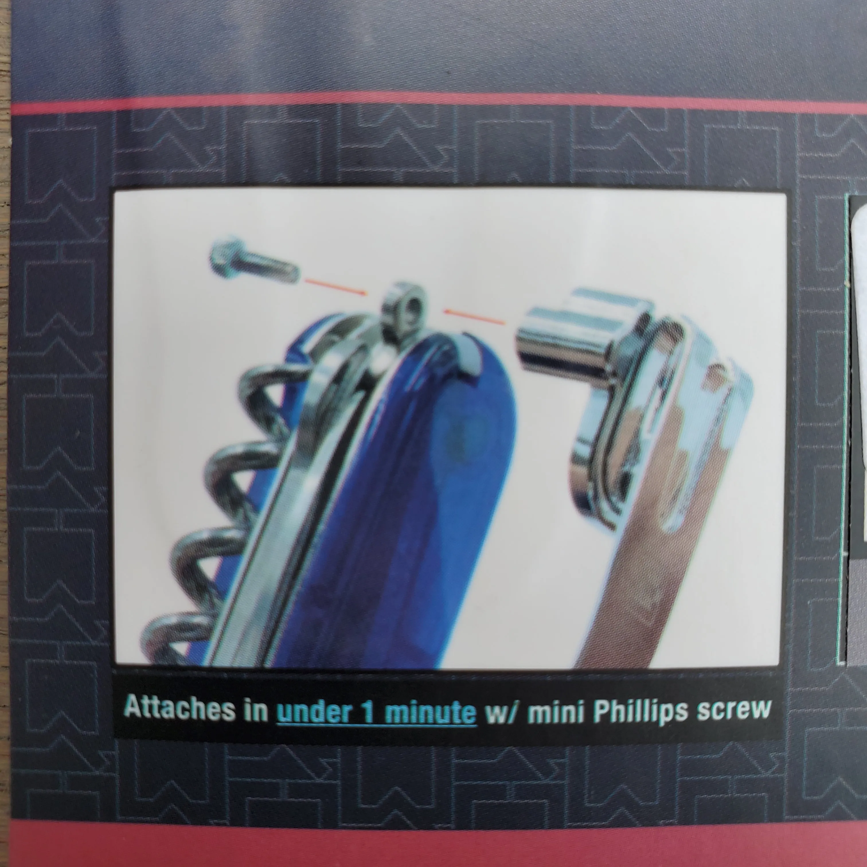 SwissQlip - Clip for Swiss Army Knives - Chrome