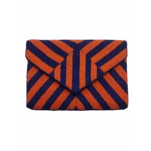 Take me Out to the Ball Game Beaded Clutch