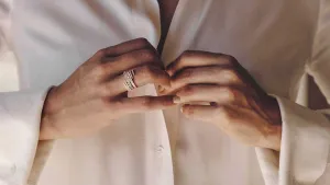 The Graduated Diamond Spiral Ring