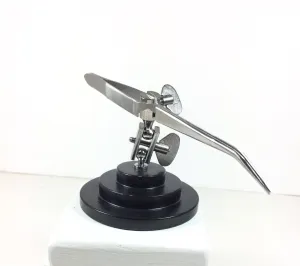 Third hand, holds solder items, soldering helper, for Detail Tasks, torch work assist, weighted base
