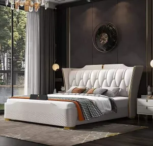 Tivoli Italian Modern Design Queen Size Bed For Bedroom
