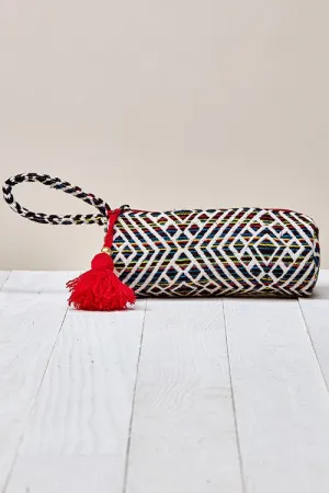 Tonal Geo Inspired Make Up Bag