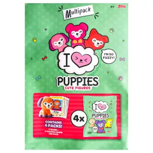 Topps I Love Puppies Cute Figures Multipack