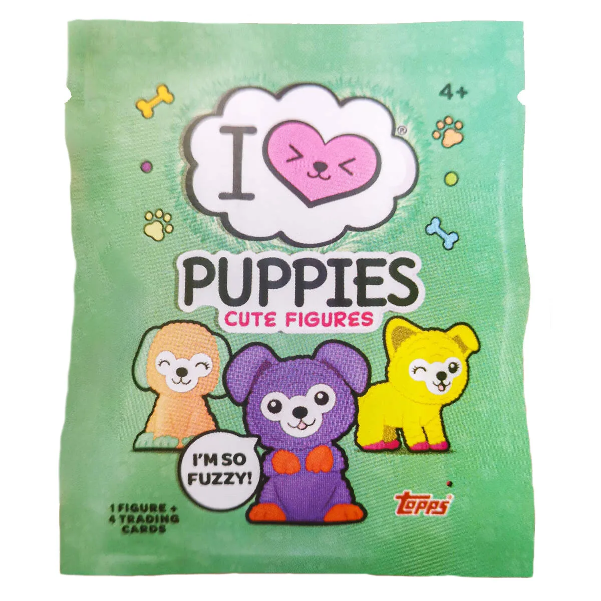 Topps I Love Puppies Cute Figures Multipack
