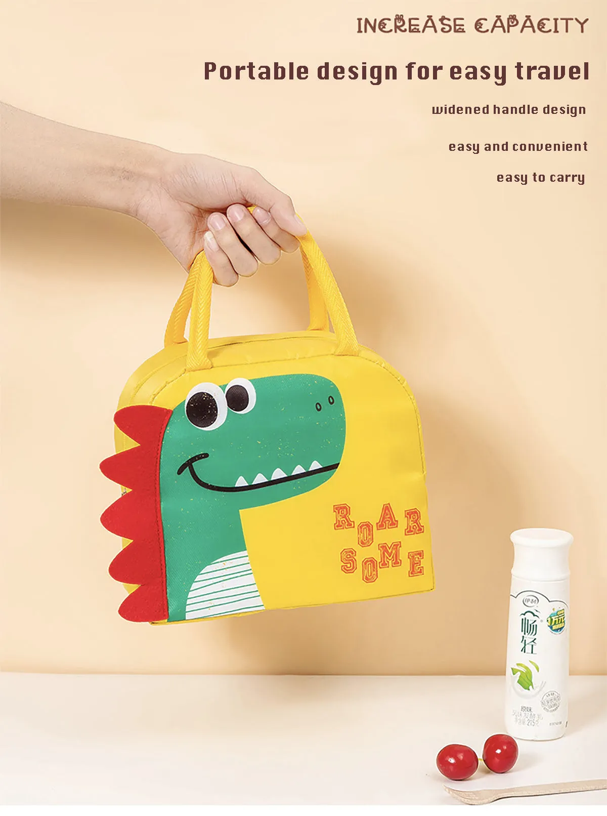Unicorn Lunch Box Insulated Bag Soft Leakproof Lunch Bag for Kids Men Women, Durable Thermal Lunch Pail for School Work Office | Fit 6 Cans