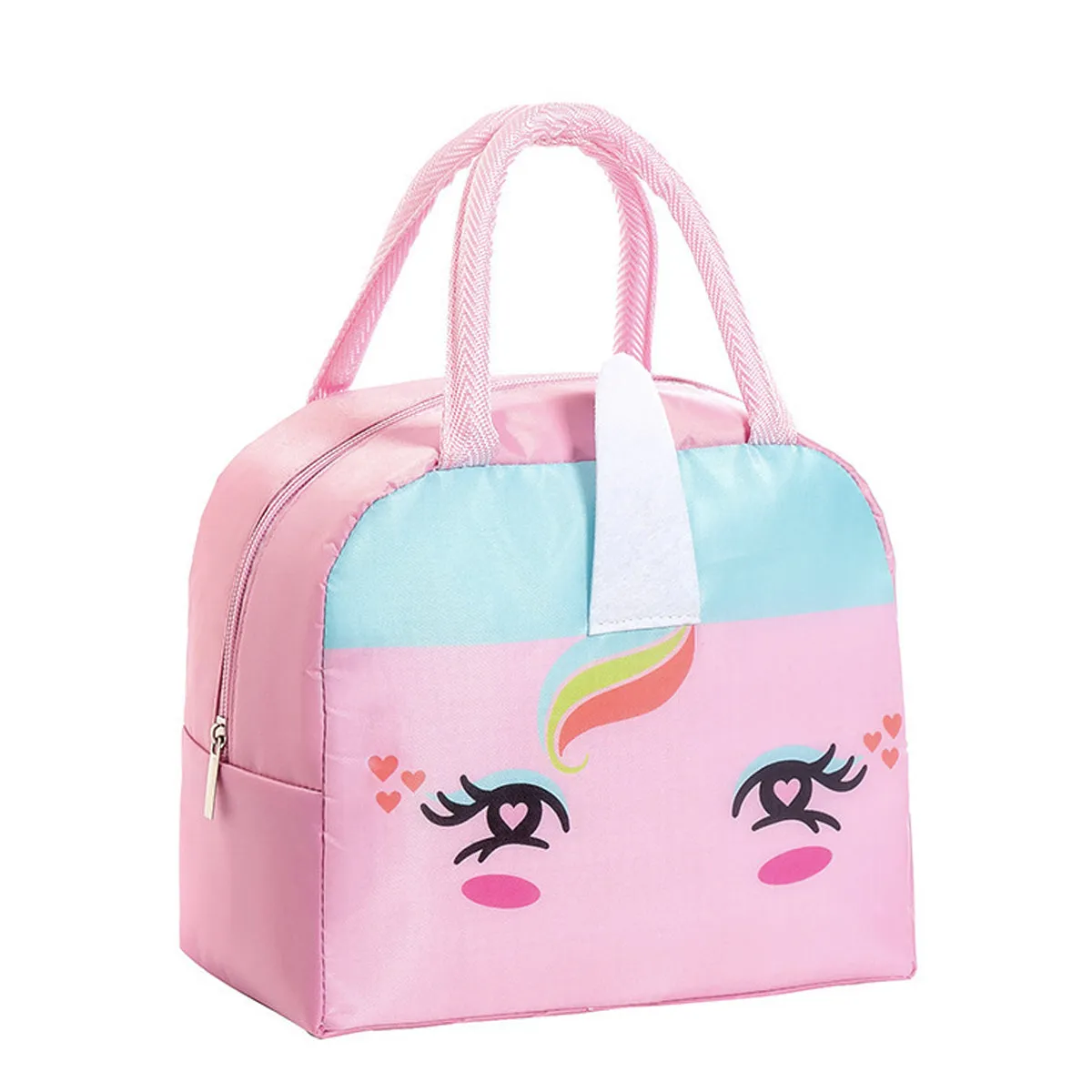 Unicorn Lunch Box Insulated Bag Soft Leakproof Lunch Bag for Kids Men Women, Durable Thermal Lunch Pail for School Work Office | Fit 6 Cans