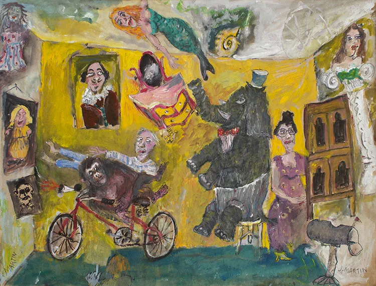 Untitled (Elephant in Top Hat)
