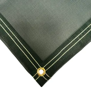Vinyl Mesh Tarp - Green - 16' x 20'