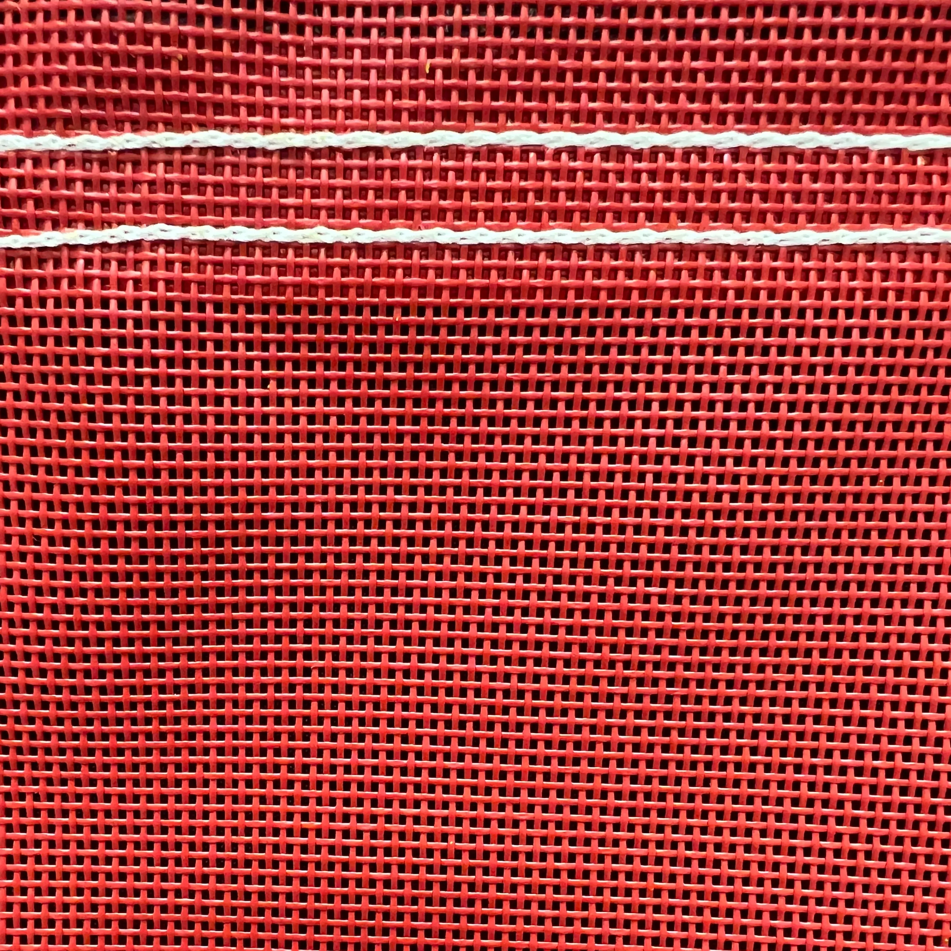 Vinyl Mesh Tarp - Red - 16' x 20'
