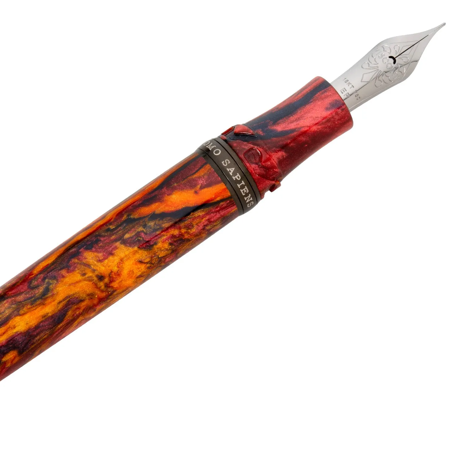 Visconti Homo Sapiens Earth Origins Fountain Pen - Fire (Limited Edition)