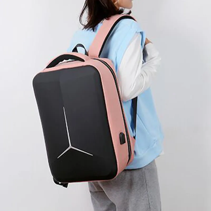 Water Resistant Backpack For Men Durable College School Computer Bag