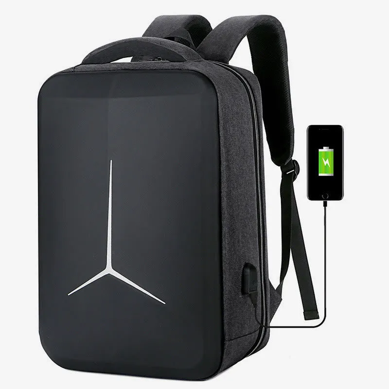 Water Resistant Backpack For Men Durable College School Computer Bag