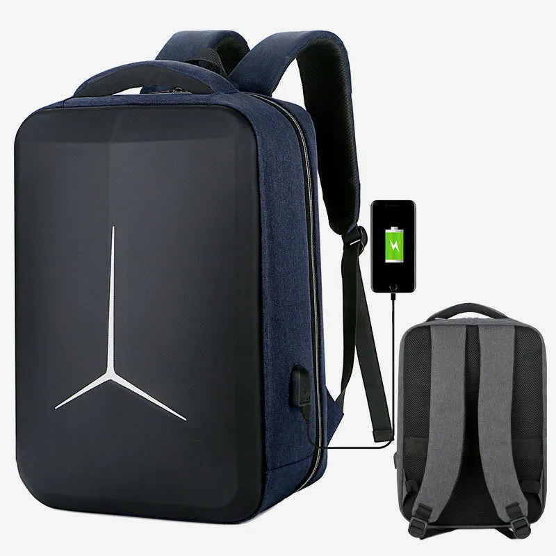 Water Resistant Backpack For Men Durable College School Computer Bag