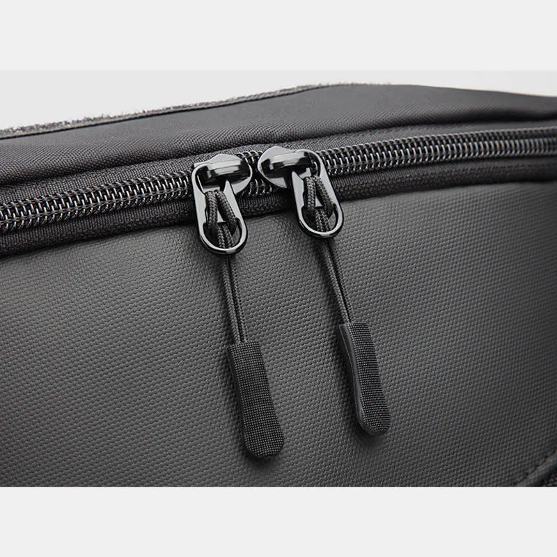 Water-Resistant Sling Bag With USB Charging Port