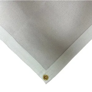 White 86% Super Shade Mesh Tarp 12' x 24'