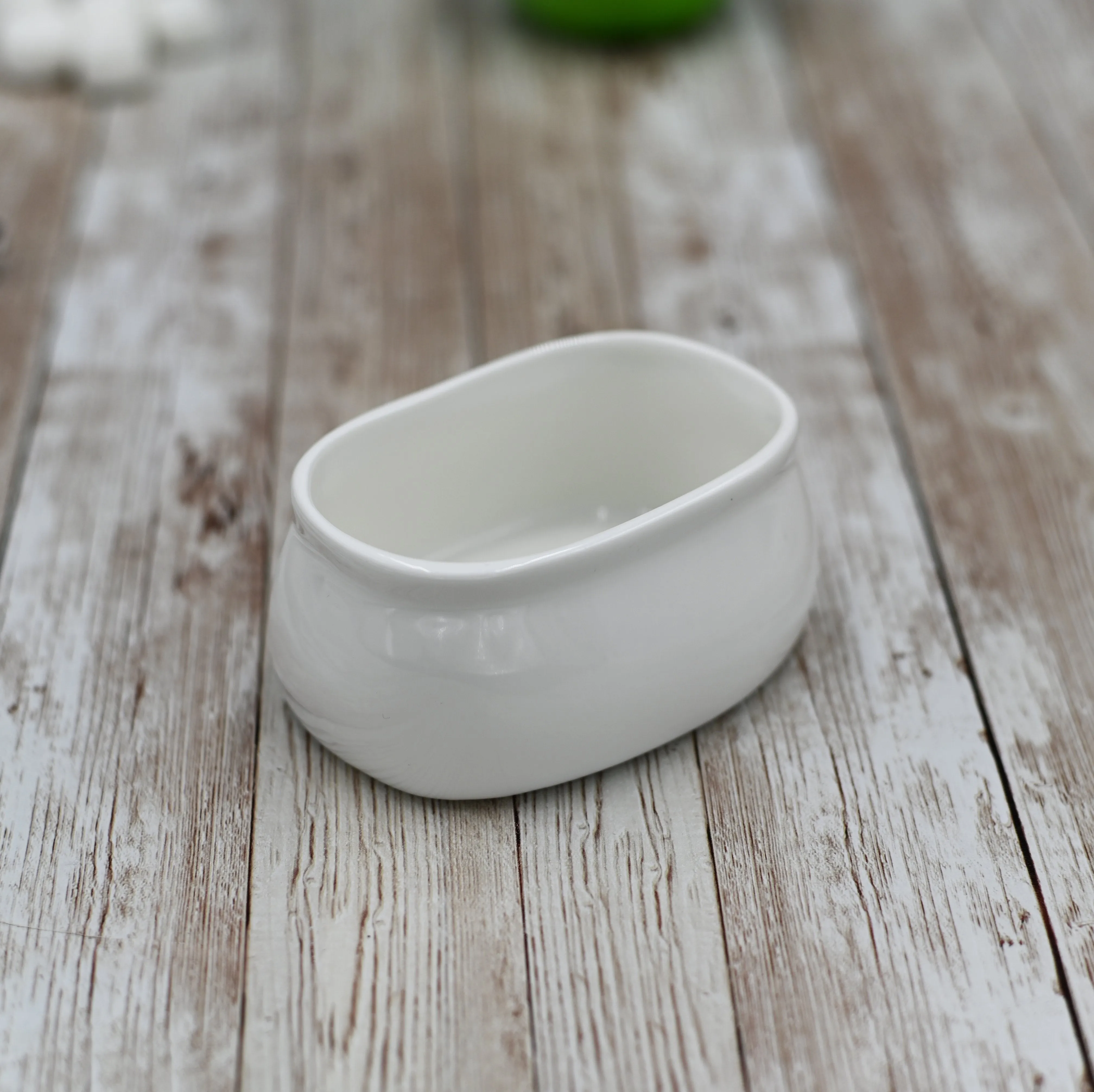 White Sugar Packet Holder 3.5" inch X 2.5" inch X 1.5" inch