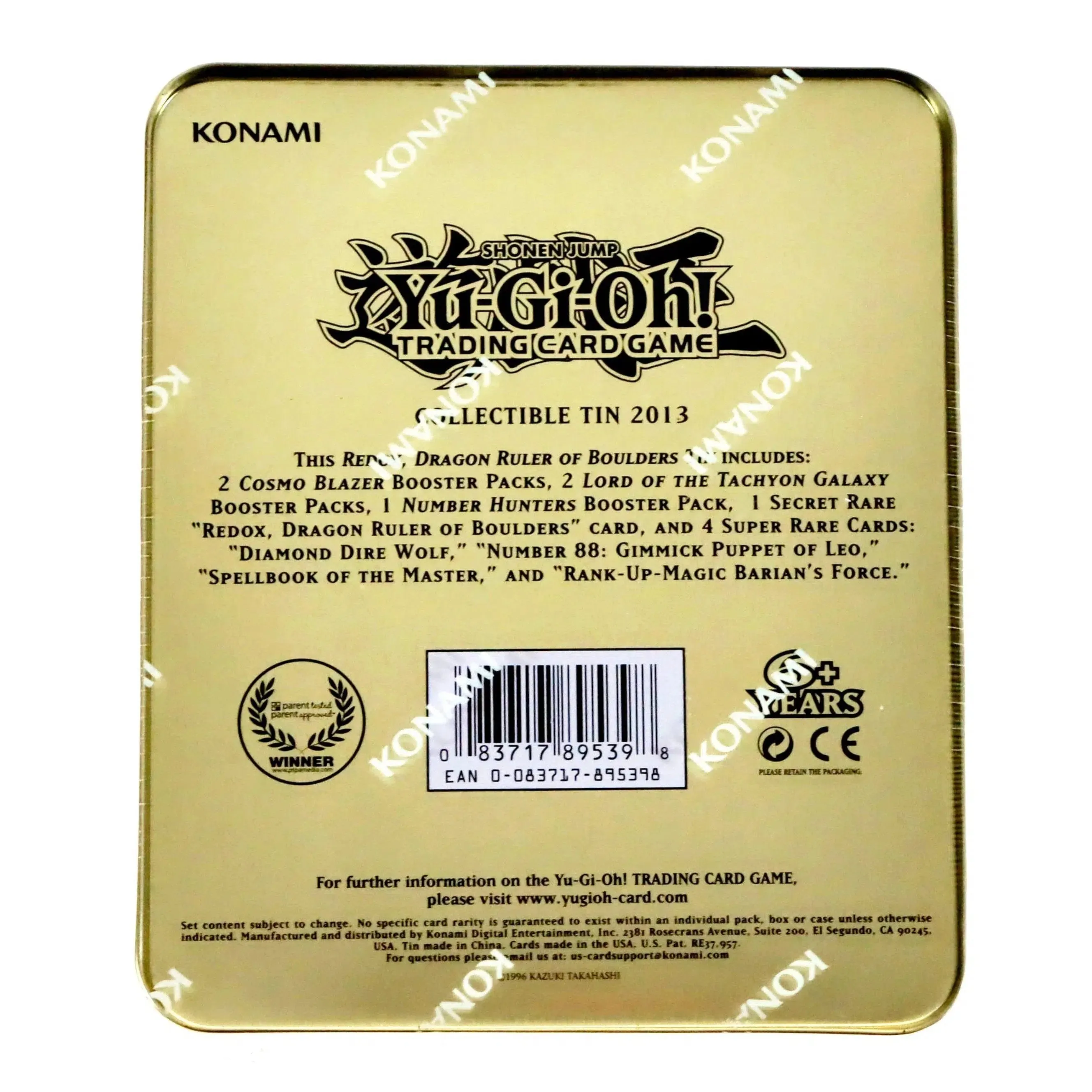 Yu-Gi-Oh! [2013 Collectible Tins Wave 2] - Redox, Dragon Ruler of Boulders Tin